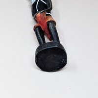 Vintage Hand Carved African Tribal Figure