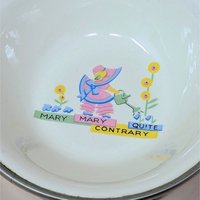 Vintage GW Company Childs Nursery Rhyme Bowl