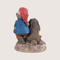 1999 Tom Clark Clean Sweep Gnome Figure Dual Signed