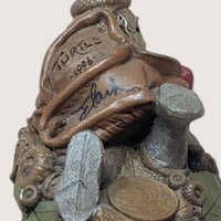 1996 Tom Clark Turtle Signed Gnome Figurine
