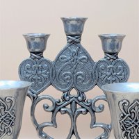 1996 Carlson Forevermore Pewter Set