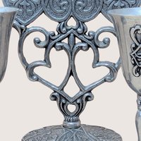 1996 Carlson Forevermore Pewter Set