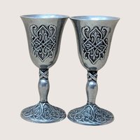 1996 Carlson Forevermore Pewter Set