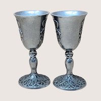 1996 Carlson Forevermore Pewter Set