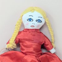 Vintage Handmade Topsy Turvy Doll