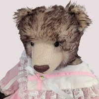 Vintage Handmade Mohair Artist Bear By Debra Bistodeau