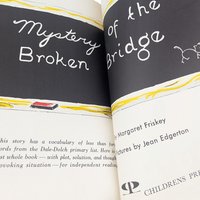 1952 Mystery of the Broken Bridge Margaret Friskey Hardcover Book