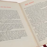1959 The Catholic Missal Hardcover Book O'Connell Martin