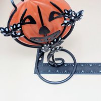 1990s Dept 56 Halloween Jack O Lantern Candle Holder