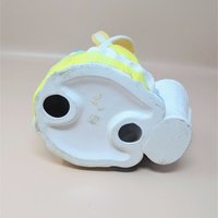1990s Dept 56 Ceramic Rabbit Planter
