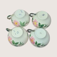 1950s Franciscan Desert Rose Tea Cup Set