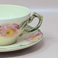 1950s Franciscan Desert Rose Tea Cup Set