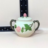 1980s Franciscan Desert Rose Cream and Sugar Set
