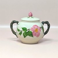 1980s Franciscan Desert Rose Cream and Sugar Set