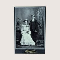 Antique A. Gozanski Cabinet Card Photo Set