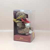 2002 Lenox American Bears Plush and Porcelain Anniversary Set