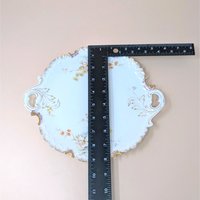1890s RC Rosenthal German Porcelain Handled Plate