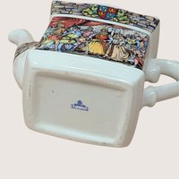 1990s Sadler King Arthur Camelot Sir Lancelot Porcelain Novelty Teapot 