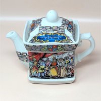 1980s Sadler Camelot Sir Lancelot Porcelain Teapot