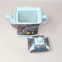 1980s Sadler Camelot Sir Lancelot Porcelain Teapot