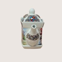 1990s Sadler King Arthur Camelot Sir Lancelot Porcelain Novelty Teapot 