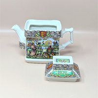 1980s Sadler Robin Hood Sherwood Forest Porcelain Teapot