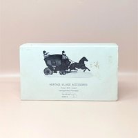 1990 Dept 56 Heritage Village Dover Coach Porcelain Figurine