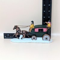 1990 Dept 56 Heritage Village Dover Coach Porcelain Figurine