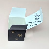 1990s Christopher Radko Blown Glass Church Ornament