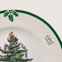 Vintage Spode Christmas Tree Cookies for Santa Plate