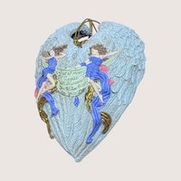 1990s Mark Klaus Angels Among Us Resin Ornament