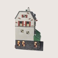 1993 Dept 56 Christmas in the City The Chocolate Shoppe Porcelain Village House
