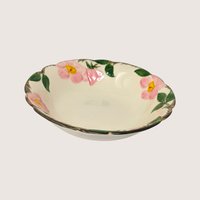 Vintage Franciscan Desert Rose Ceramic Oval Vegetable Bowl
