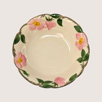 Vintage Franciscan Desert Rose Ceramic Oval Vegetable Bowl