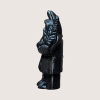 Vintage Cast Iron Gnome Coin Bank