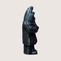Vintage Cast Iron Gnome Coin Bank