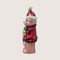 1997 Cubby Bear European Glass Large Ornament