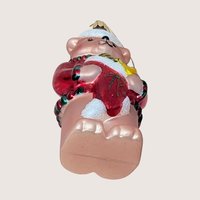 1997 Cubby Bear European Glass Large Ornament