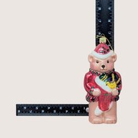1997 Cubby Bear European Glass Large Ornament