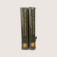 1967 Sir Arthur Conan Doyle The Annotated Sherlock Holmes Volumes 1 and 2