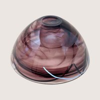 1990s Kosta Boda Anna Ehrner Contrast Bowl