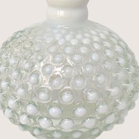 1950s Wrisley Pastel Hobnail Gardenia Cologne Bottle