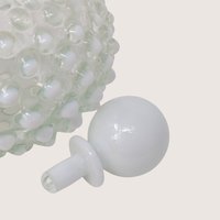 1950s Wrisley Pastel Hobnail Gardenia Cologne Bottle