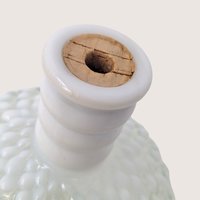 1950s Wrisley Pastel Hobnail Gardenia Cologne Bottle