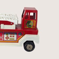 1980s Tonka Mighty No 1 Hook and Ladder Fire Truck Two Piece Semi