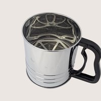 1970s Stainless Steel Flour Sifter Set