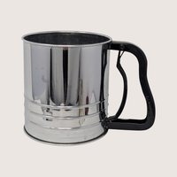 1970s Stainless Steel Flour Sifter Set