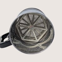 1970s Stainless Steel Flour Sifter Set