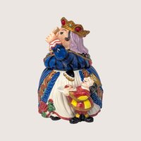 1992 Fitz and Floyd Queen of Hearts Cookie Jar
