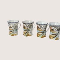 1910s Nippon Hand Painted Porcelain Tea Set
